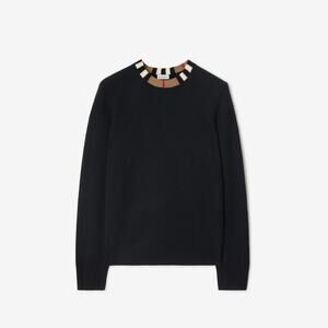Burberry Icon Stripe cashmere sweater Black S
